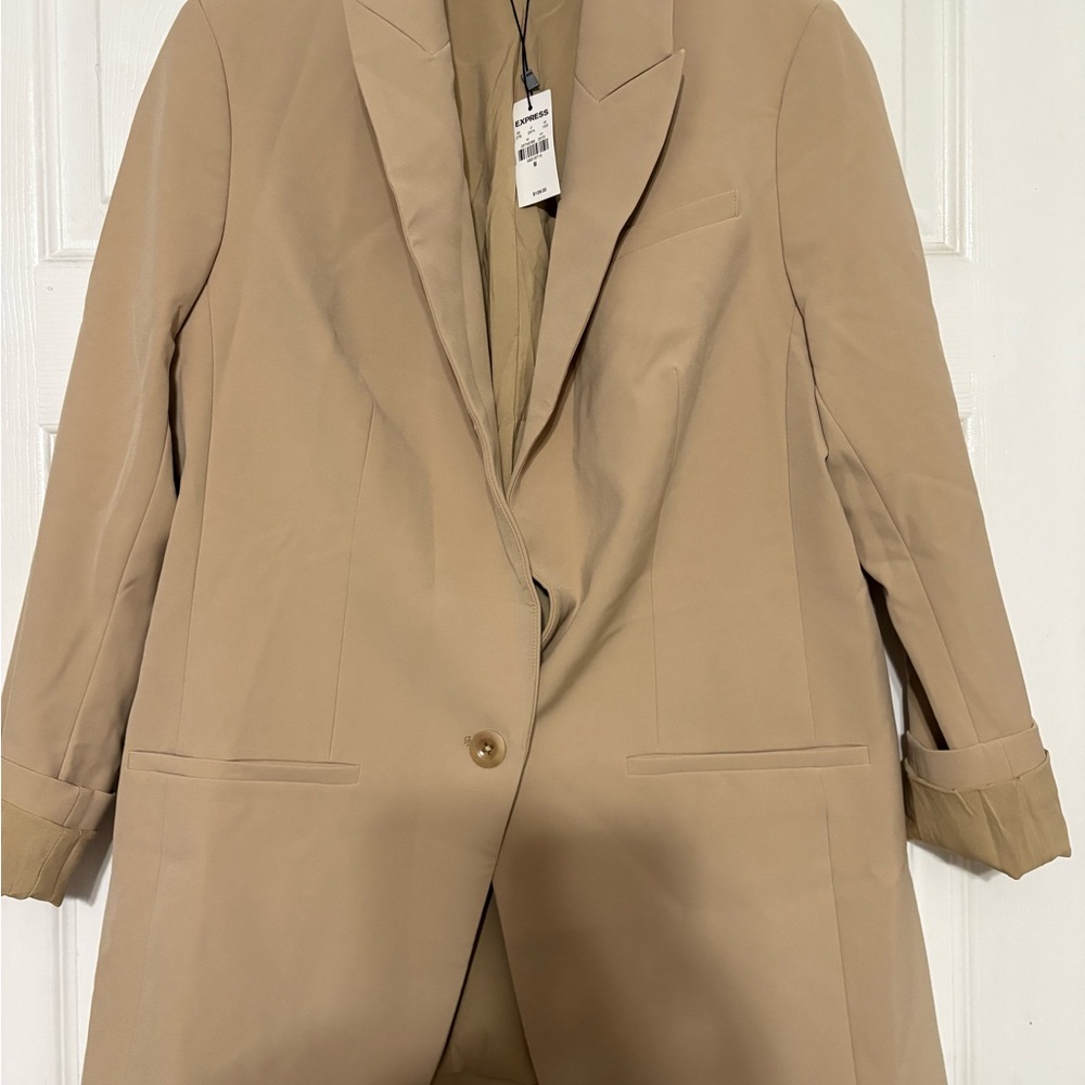 Express Women's Beige Blazer set